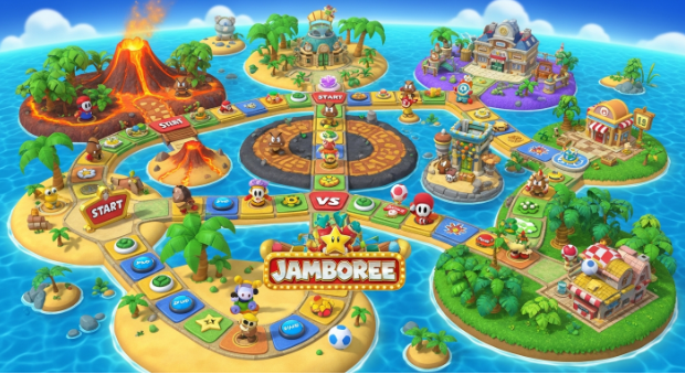 Mario Party Jamboree maps