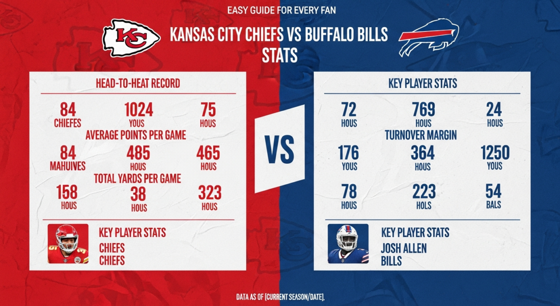 kansas city chiefs vs buffalo bills stats