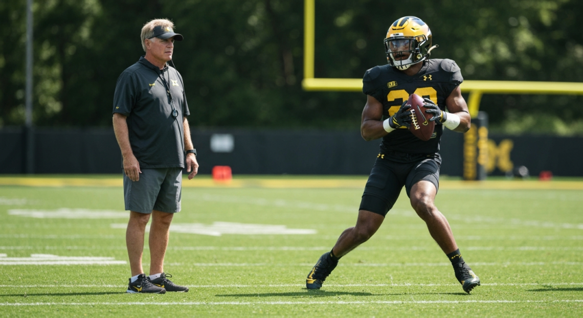 Jon Gruden Saw Michigan Football Practice Bryce Underwood