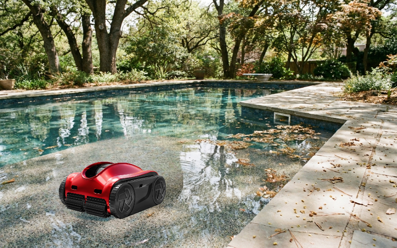 Why Nearby Trees Change the Way Pool Owners Should Think About Robotic Cleaning